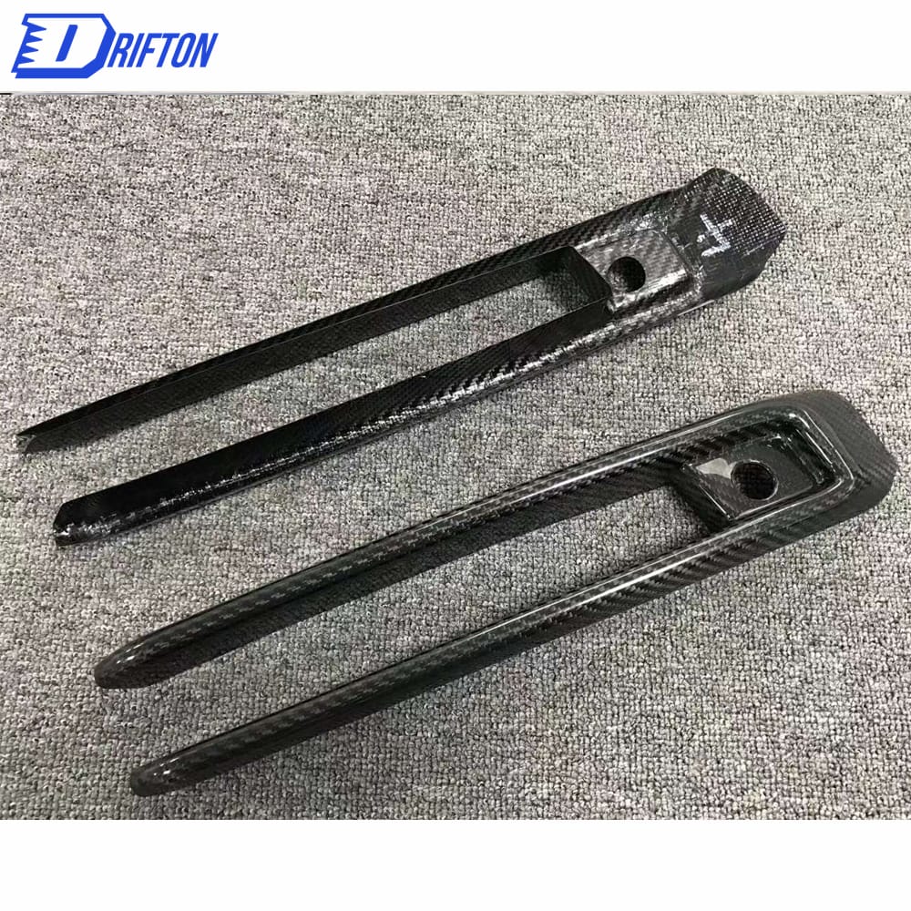 Dry Carbon Fiber Front Bumper Fog Light Cover For Mercedes Benz G-Class W464 AMG G63 2018-2020