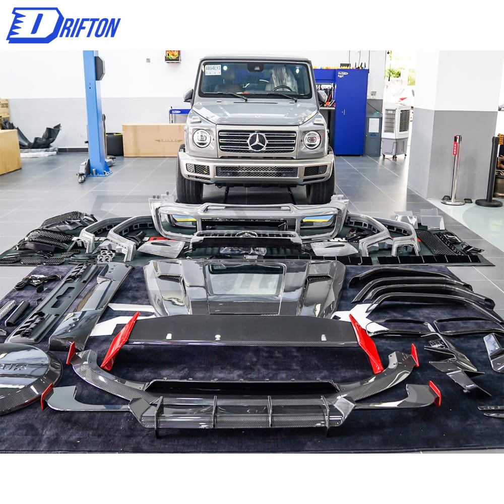 G900 Style Dry Carbon Fiber Body Kit For Mercedes Benz G-Class W464 G63 BRABUS