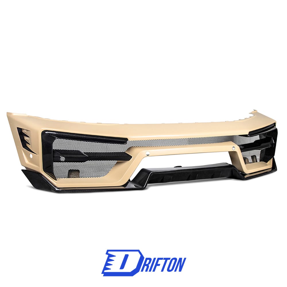 Paktechz Style Dry Carbon Fiber Front Bumper For Mercedes Benz G-Class W464 G350 G500 AMG G63 2019-2022