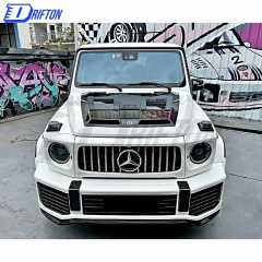 Urban Style Dry Carbon Fiber With Portion Primer Front Bumper For Mercedes Benz G-Class W464 AMG G63 2018-2020