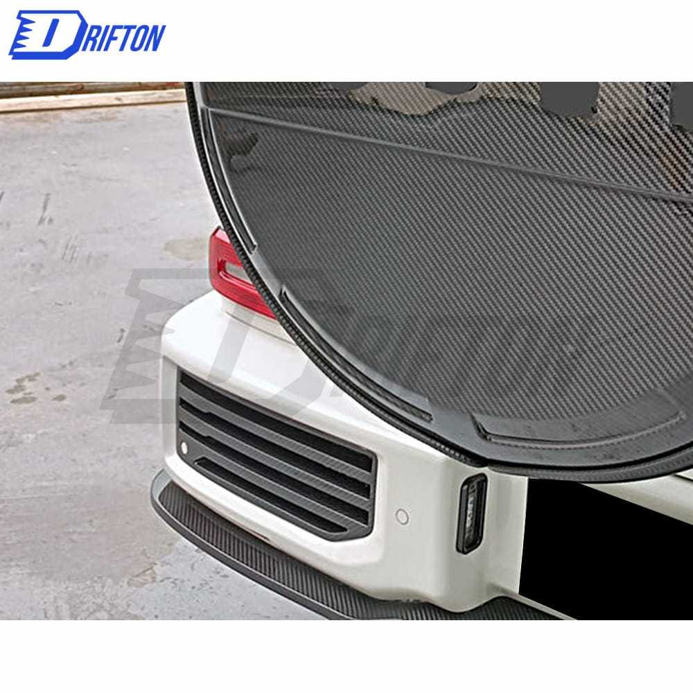Urban Style Dry Carbon Fiber Wheel Spare Tire Cover For Mercedes Benz G-Class W464 AMG G63 2018-2020