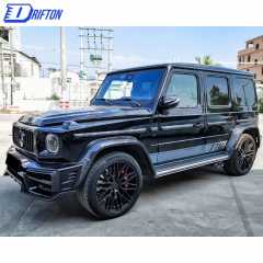 Paktechz Style Dry Carbon Fiber Front Bumper For Mercedes Benz G-Class W464 G350 G500 AMG G63 2019-2022