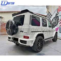 Urban Style Dry Carbon Fiber With Portion Primer Rear Bumper For Mercedes Benz G-Class W464 AMG G63 2018-2020