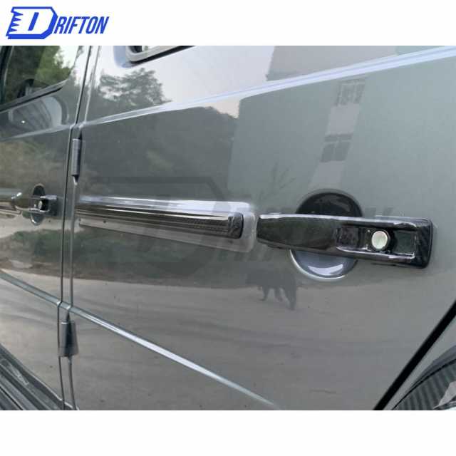 Dry Carbon Fiber Door Handle Cover For Mercedes Benz G Class W464 G63 AMG 2018-2024
