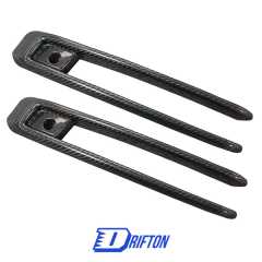 Dry Carbon Fiber Front Bumper Fog Light Cover For Mercedes Benz G Class W464 AMG G63 2018-2024