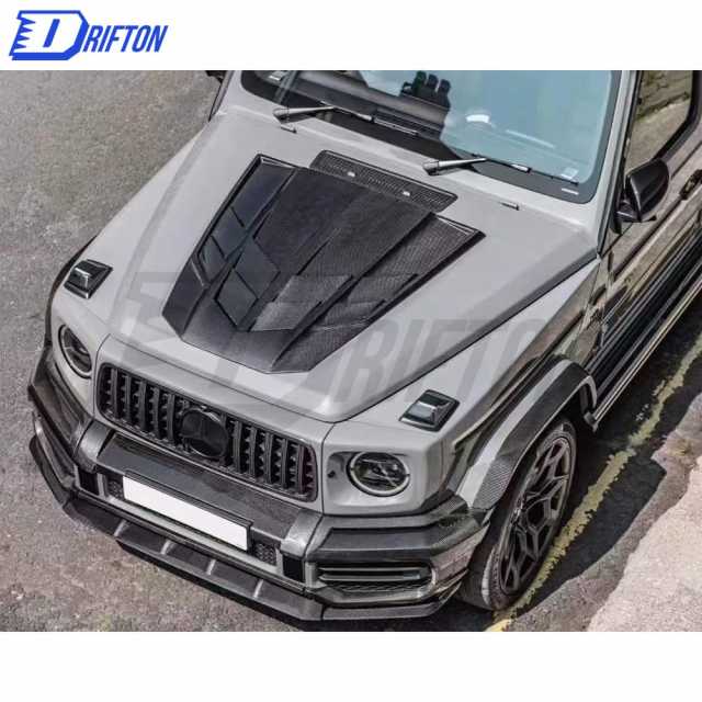 MBJ Style Dry Carbon Fiber Hood For Mercedes Benz G-Class W464 AMG G63 2018-2020