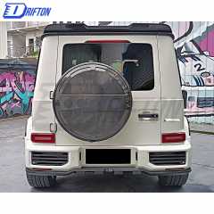 Urban Style Dry Carbon Fiber With Portion Primer Rear Bumper For Mercedes Benz G-Class W464 AMG G63 2018-2020