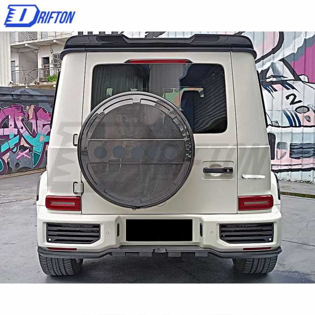 Urban Style Dry Carbon Fiber With Portion Primer Rear Bumper For Mercedes Benz G-Class W464 AMG G63 2018-2020