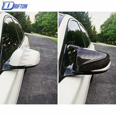 NEW Style ABS+Carbon Fiber Mirror Cover For INFINITI Q50 2017-2022