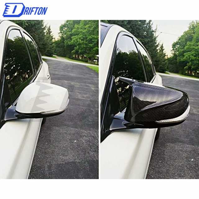 NEW Style ABS+Carbon Fiber Mirror Cover For INFINITI Q50 2017-2022