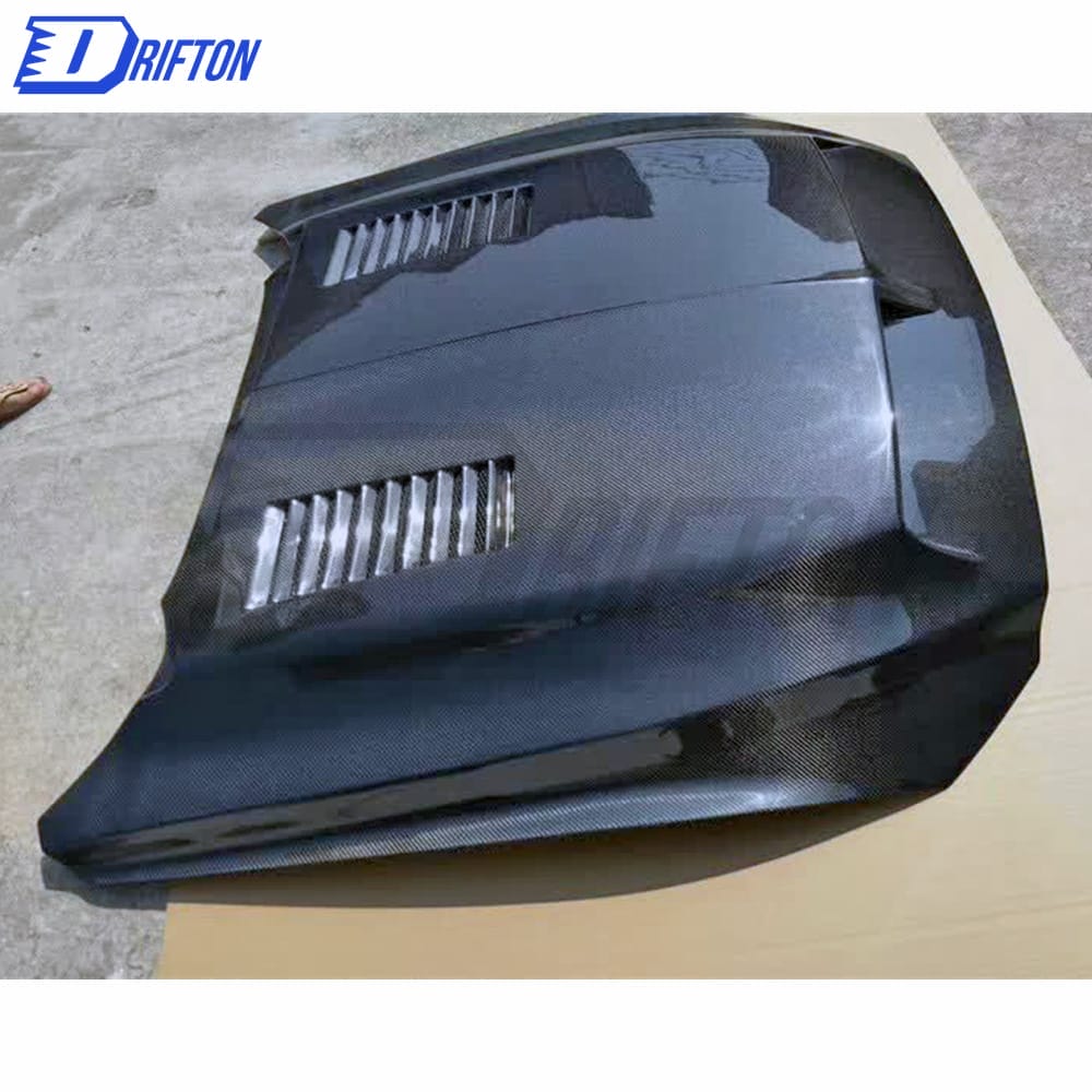 CVN Style Carbon Fiber Hood For Ford Mustang 2015-2017
