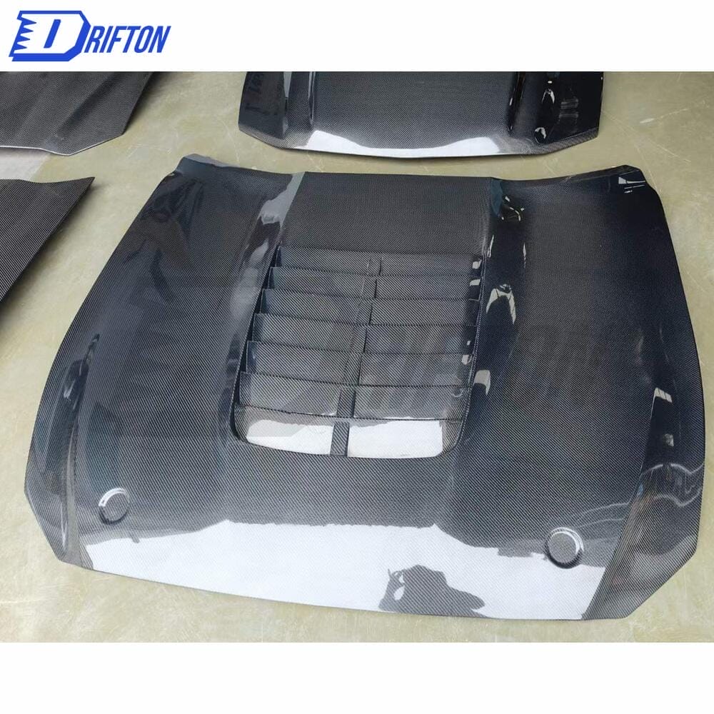 GT500 Style Carbon Fiber Hood For Mustang 2018-2023