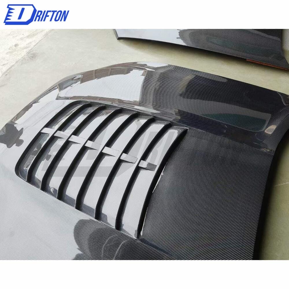 GT500 Style Carbon Fiber Hood For Mustang 2018-2023