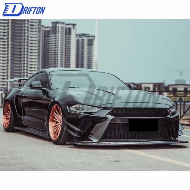 CMST Style Carbon Fiber Hood For Ford Mustang 2018-2023
