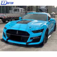 GT500 Style Half Carbon Fiber Hood For Ford Mustang 2015-2017