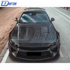 CMST Style Carbon Fiber Hood For Ford Mustang 2018-2023