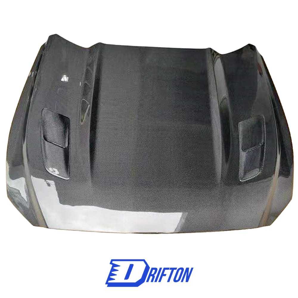 CV Style Carbon Fiber Hood For Ford Mustang Gen6 S550.1 2015-2017