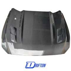 CV Style Carbon Fiber Hood For Ford Mustang Gen6 S550.1 2015-2017