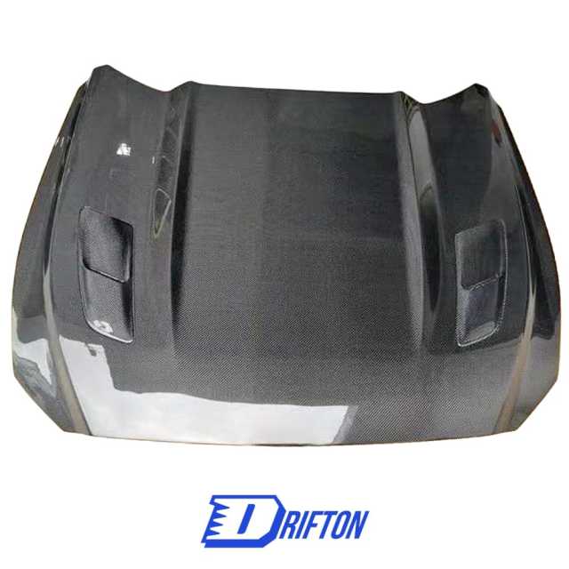 CV Style Carbon Fiber Hood For Ford Mustang Gen6 S550.1 2015-2017