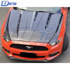 CMST V4 Style Carbon Fiber Hood For Ford Mustang 2015-2017