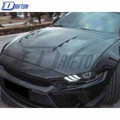 CMST Style Carbon Fiber Hood For Ford Mustang 2018-2023