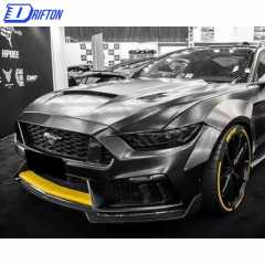 CMST V3 Style Carbon Fiber Hood For Ford Mustang 2015-2017