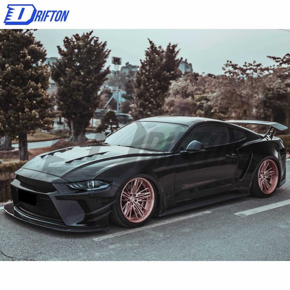 CMST Style Carbon Fiber Hood For Ford Mustang 2018-2023