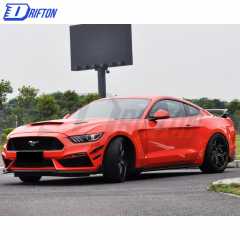 CMST V3 Style Carbon Fiber Hood For Ford Mustang 2015-2017