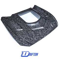 CMST V1 Transparent Style Forged Carbon Fiber With Glass Hood For Ford Mustang 2015-2017