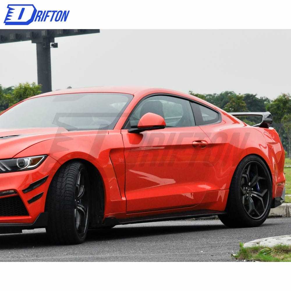 CMST V2 Style Carbon Fiber Rear Spoiler For Ford Mustang 2015-2017