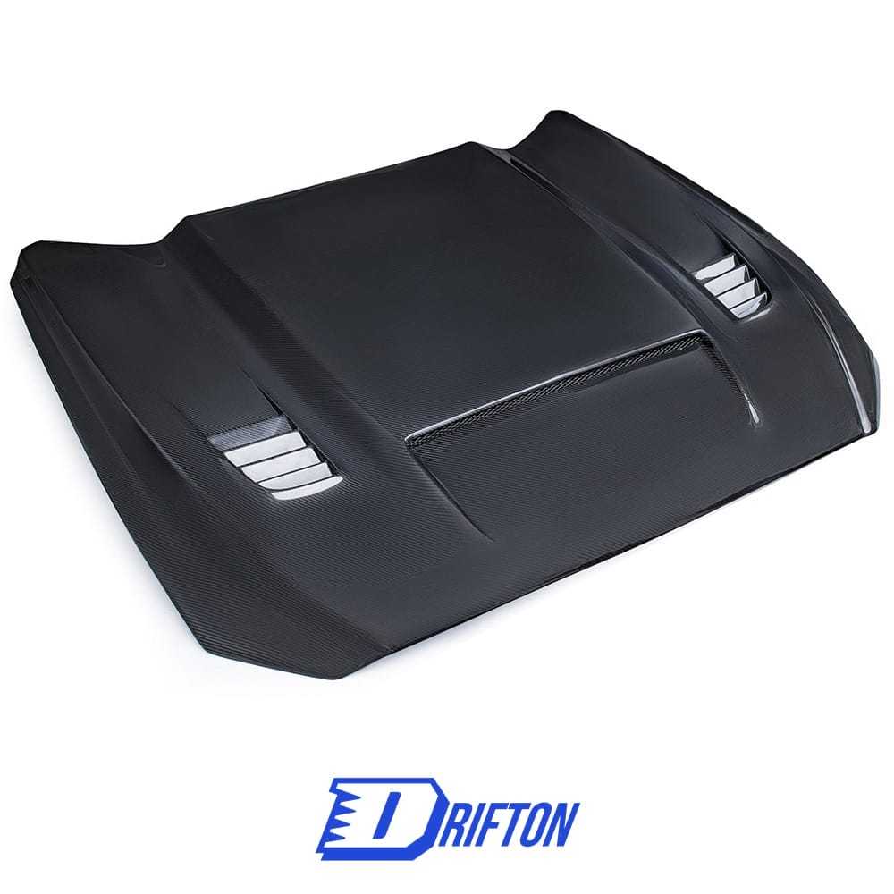 CMST V3 Style Carbon Fiber Hood For Ford Mustang Gen6 S550.1 2015-2017