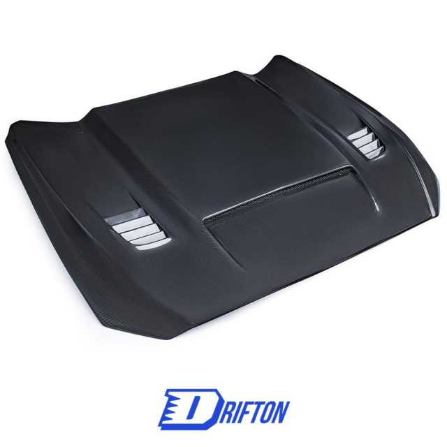 CMST V3 Style Carbon Fiber Hood For Ford Mustang Gen6 S550.1 2015-2017