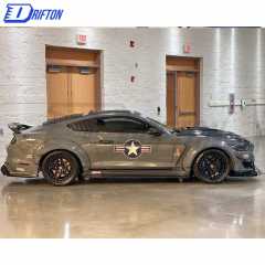 CMST V1 Transparent Style Forged Carbon Fiber With Glass Hood For Ford Mustang 2015-2017