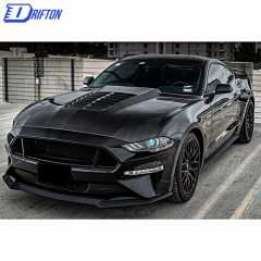 GT500 Style Carbon Fiber Hood For Ford Mustang 2015-2017