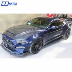 CVN Style Carbon Fiber Hood For Ford Mustang 2015-2017