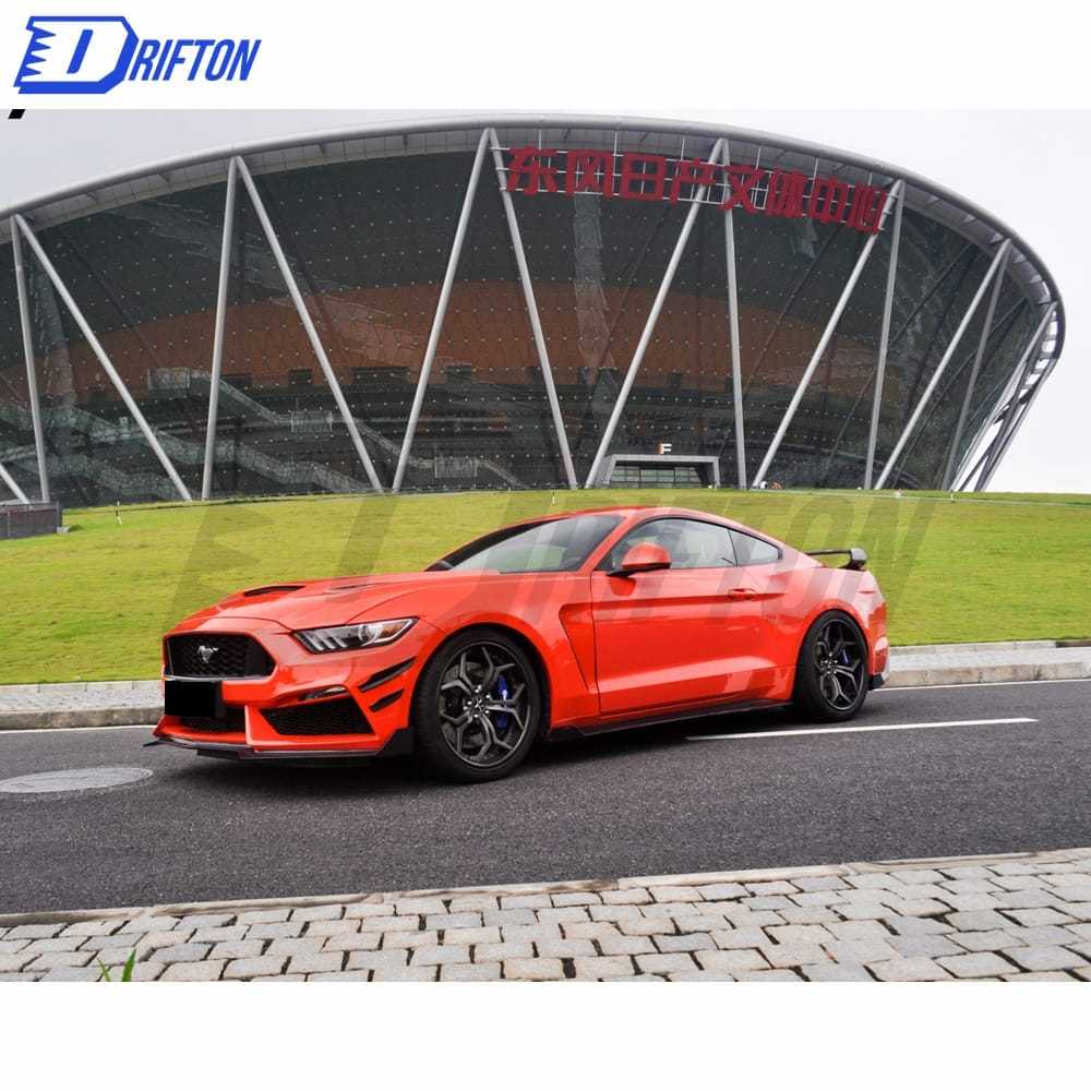 CMST V2 Style Carbon Fiber Rear Spoiler For Ford Mustang 2015-2017