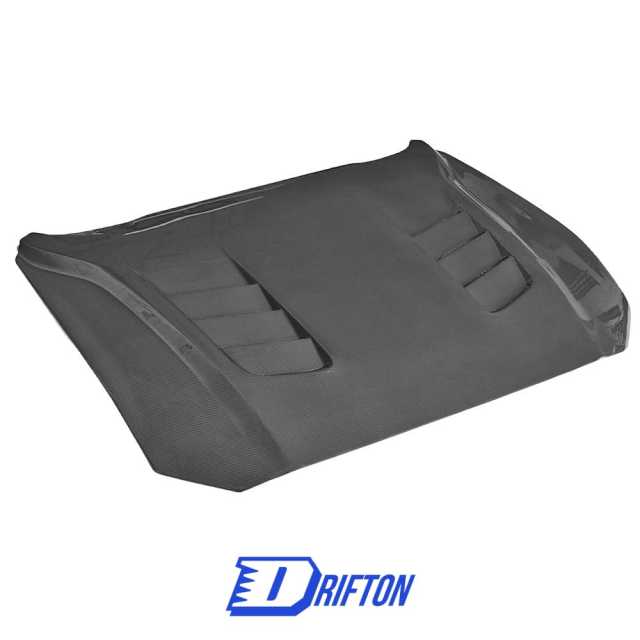 CMST Style Carbon Fiber Hood For Ford Mustang 2018-2023