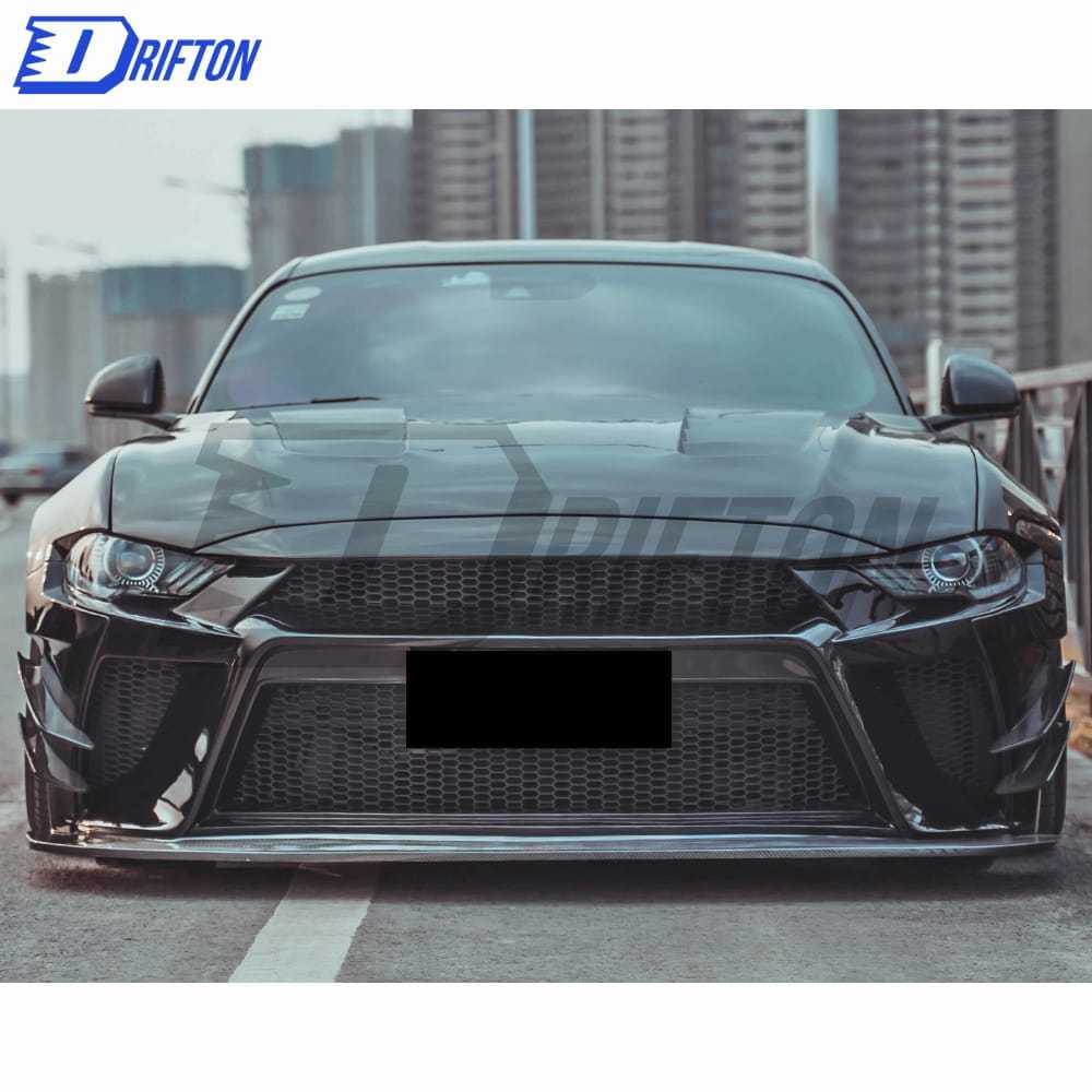 CMST Style Carbon Fiber Hood For Ford Mustang 2018-2023