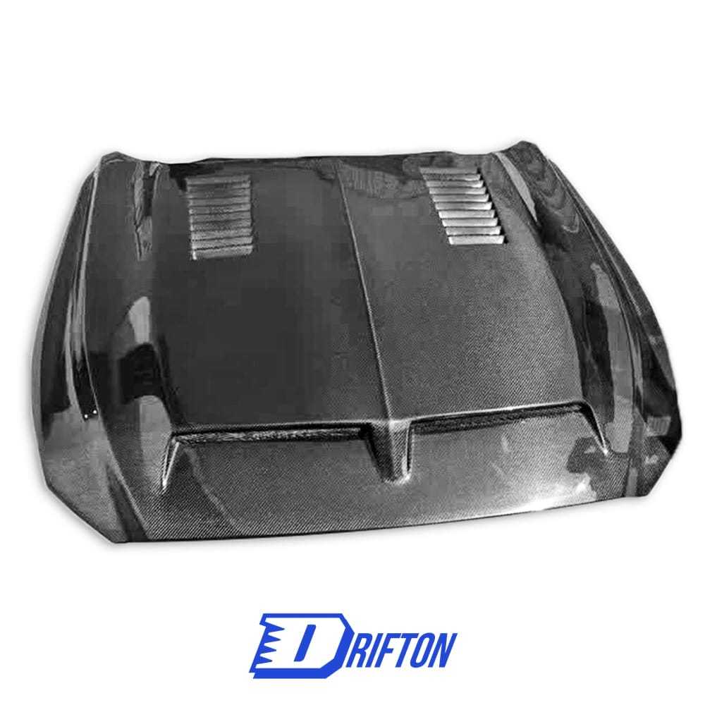 CVN Style Carbon Fiber Hood For Ford Mustang Gen6 S550.1 2015-2017