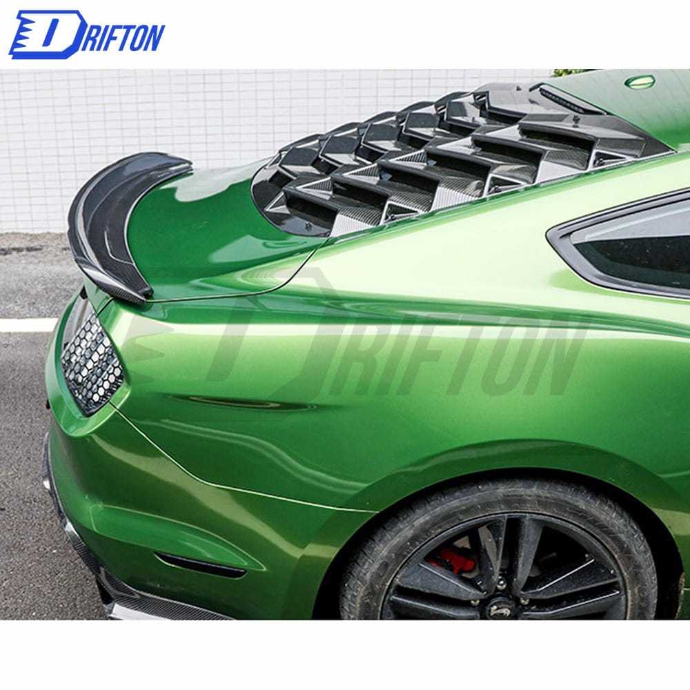 Carbon Fiber Rear Spoiler For Ford Mustang 2015-2017