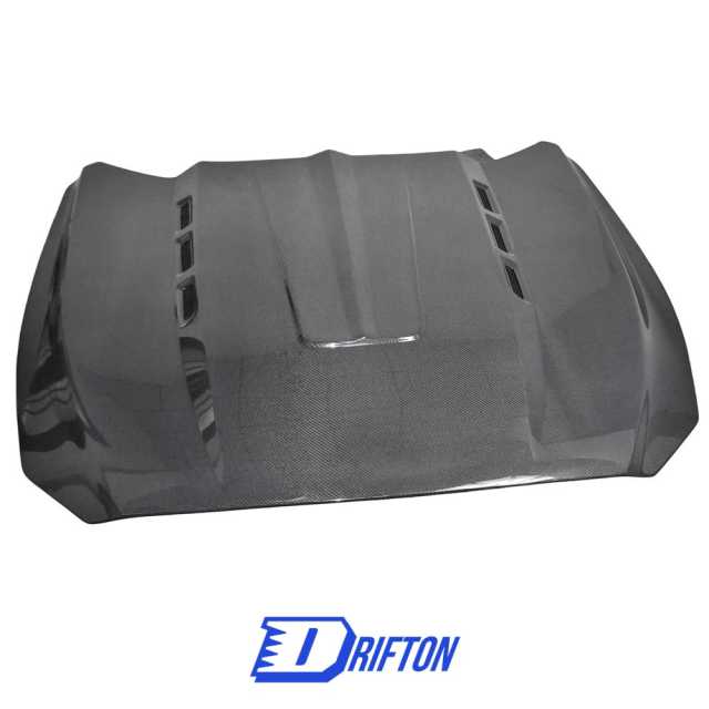 CMST V4 Style Carbon Fiber Hood For Ford Mustang 2015-2017