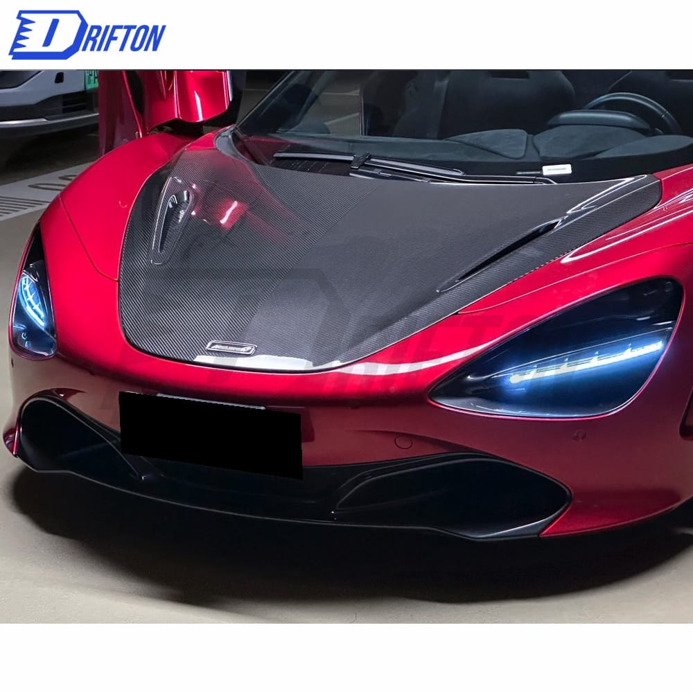 OEM Style Dry Carbon Fiber Hood For Mclaren 720S