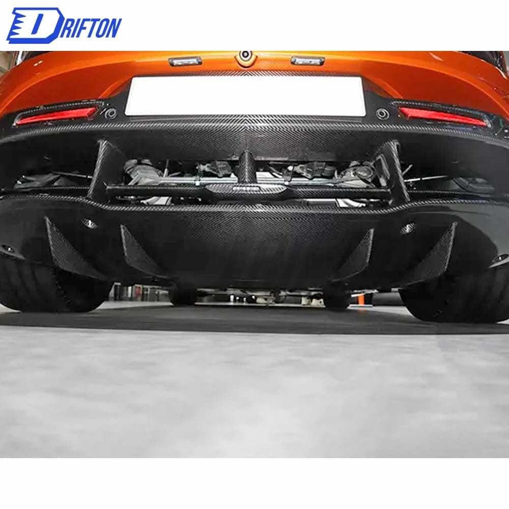 OEM Style Dry Carbon Fiber Rear Diffuser For Mclaren 720S