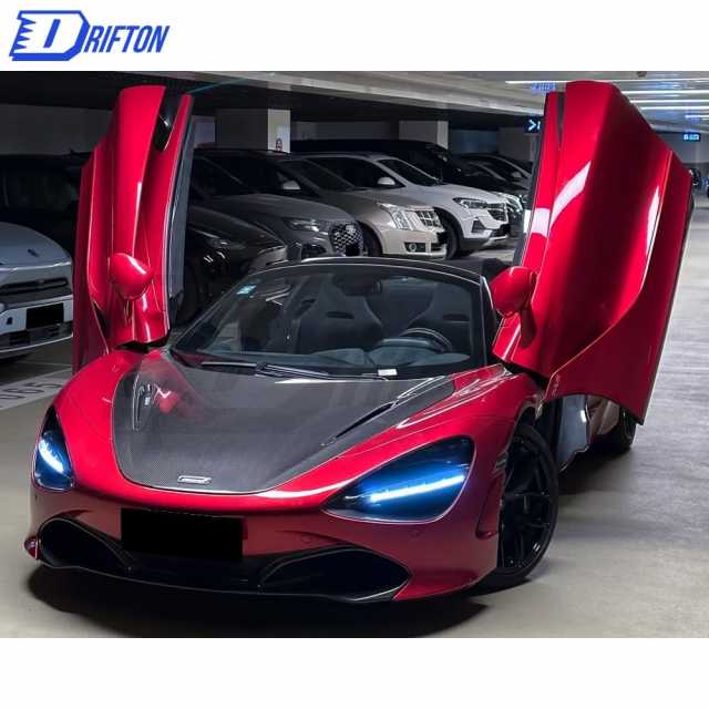 OEM Style Dry Carbon Fiber Hood For Mclaren 720S