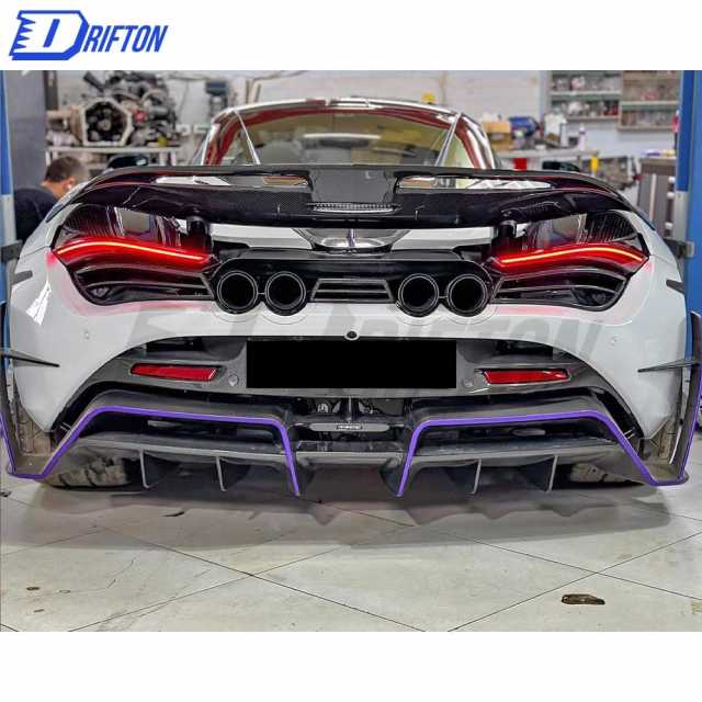 Mansory Style Half Dry Carbon Fiber Body Kit For Mclaren 720S
