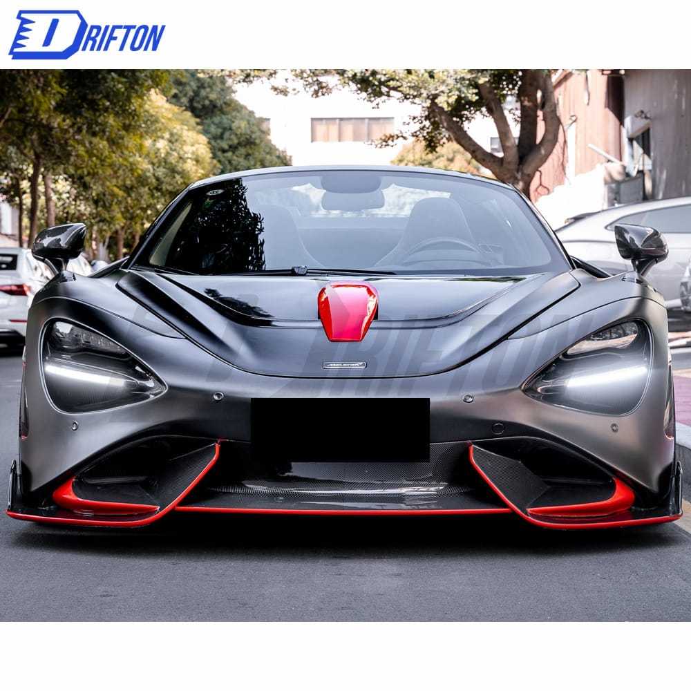 Novitec Style Dry Carbon Fiber With Portion Primer Hood For Mclaren 720S