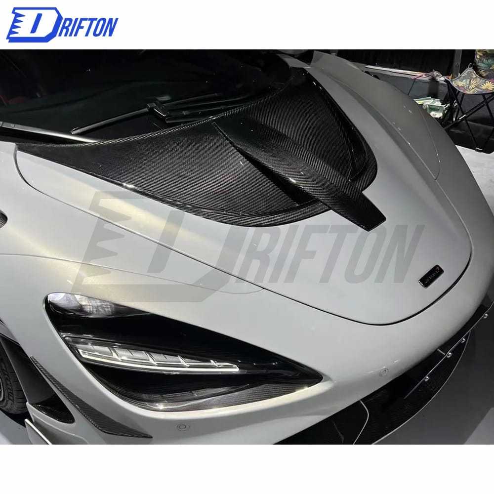 Novitec Style Dry Carbon Fiber With Portion Primer Hood For Mclaren 720S