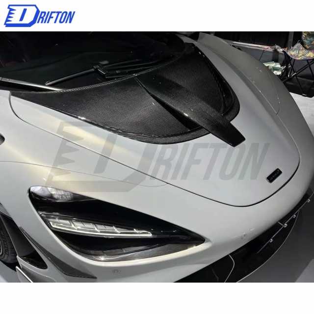 Novitec Style Dry Carbon Fiber With Portion Primer Hood For Mclaren 720S