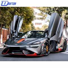 Novitec Style Dry Carbon Fiber With Portion Primer Hood For Mclaren 720S