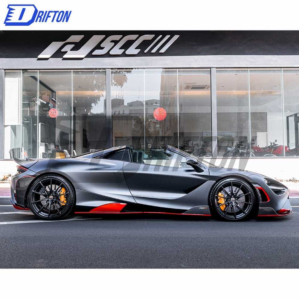 765LT Style Dry Carbon Fiber WIth Portion Primer Body Kit For Mclaren 720S